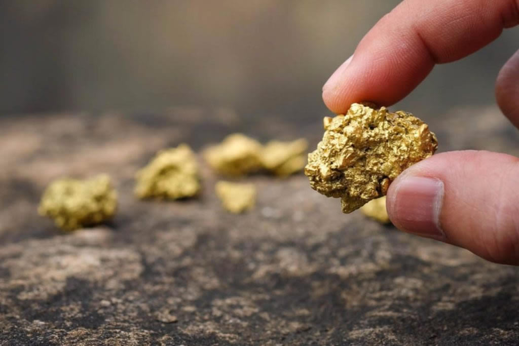 Natural African gold nuggets of various sizes and purities available for sale to collectors and investors.
