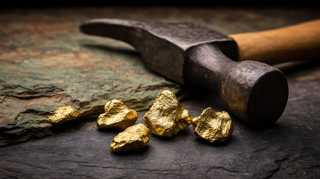 High-purity African gold dust available for wholesale purchase, suitable for refining and industrial applications.